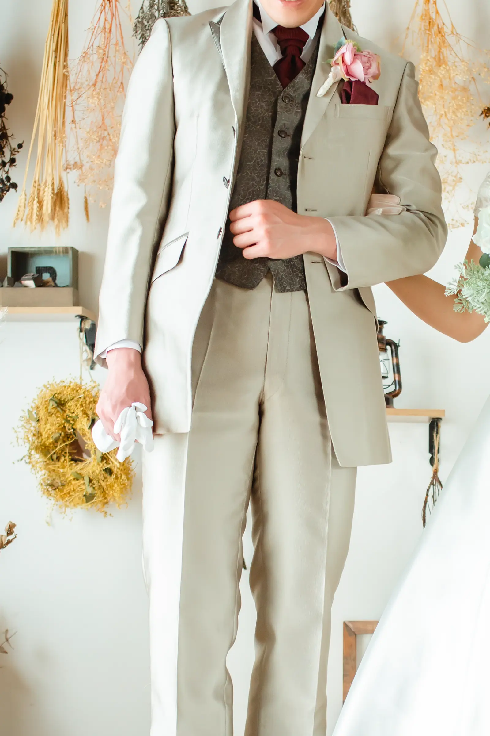 フォトジェリッシュのオリーブ タキシード 018-OL (AL)